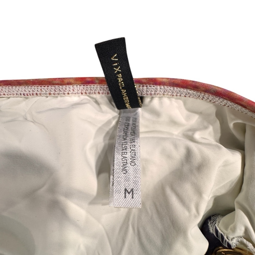 VIX Paula Hermanny Women's  Hipster Bikini Bottom Striped Size Medium - Picture 6 of 6